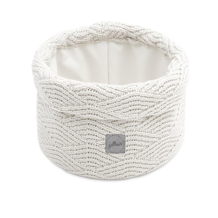 Slika za Jollein® Košara za pohranjivanje stvarčica River Knit Cream White 