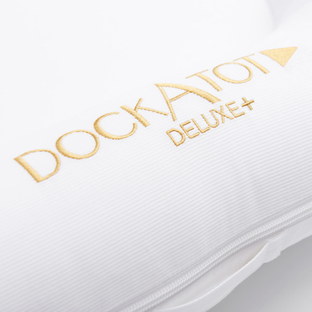 DockAtot® Višenamjensko gnijezdo Deluxe+ Pristine White (0-8m) 