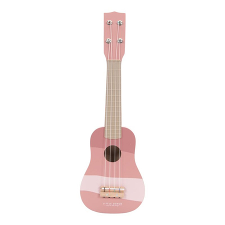 Slika za Little Dutch® Drvena dječja gitara Pink  