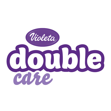 Slika za Violeta® Double Care Cotton Touch 2 Mini (3-6 kg) 64 komada  