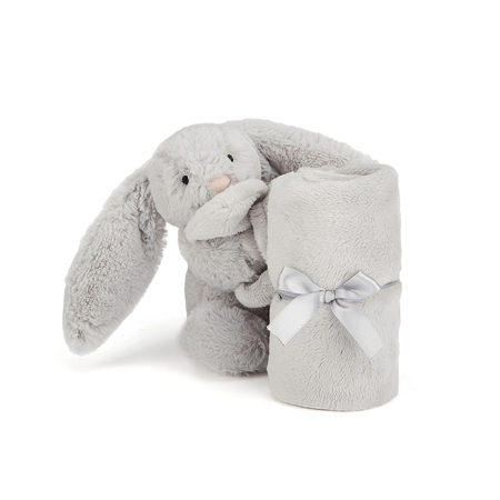 Slika za  Jellycat® Mazilica Bashful Silver Bunny 34cm