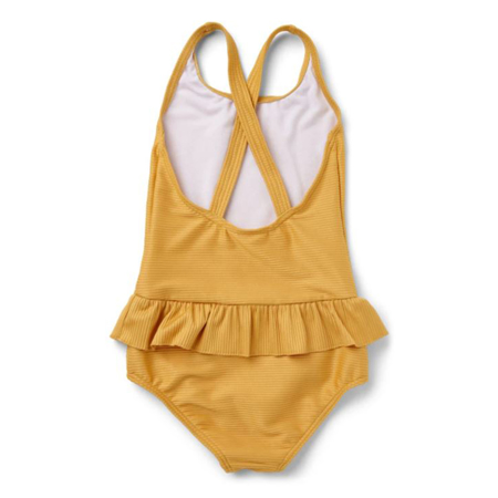 Liewood® Dječji kupaći kostim Amara Structure Yellow Mellow