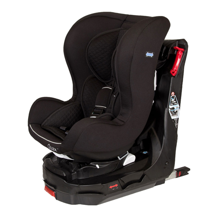 Quax® Autosjedalica Easy Rider 360° Isofix 0+/1 (0-18 kg) Black 
