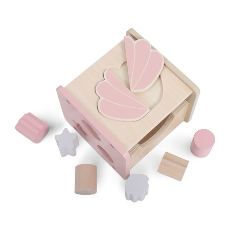 Jollein® Drvena didaktička igračka Shell Pink 