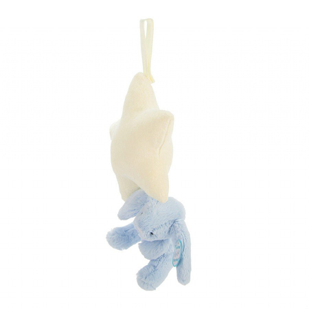 Jellycat® Glazbena igračka Bashful Blue Bunny 28cm