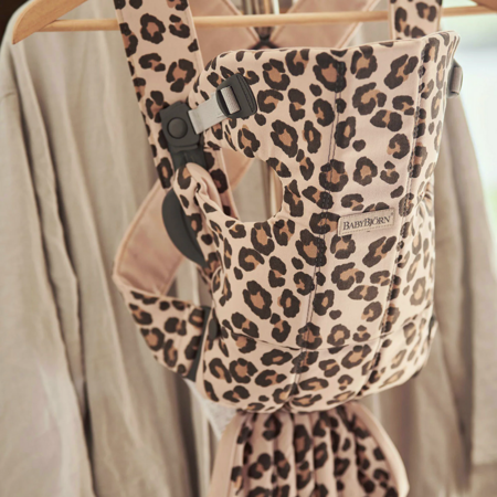 BabyBjörn® Baby Carrier MINI Cotton Beige/Leopard