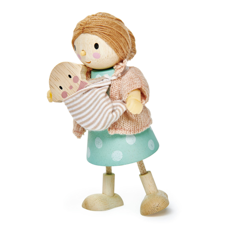 Slika za Tender Leaf Toys® Lutka Mrs. Goodwood & the baby