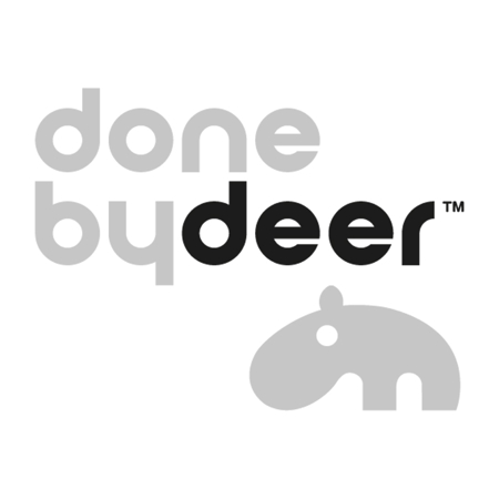 Slika za Done by Deer® Silikonski dijeljeni tanjur Deer friends Blue