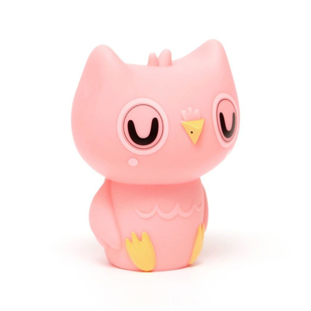  Petit Monkey® Nočna lampa Owl Peachy Pink