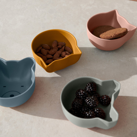 Slika za Liewood® Set četri zdjelice od BIO plastike Filiz Cat Tuscany Multi Mix 
