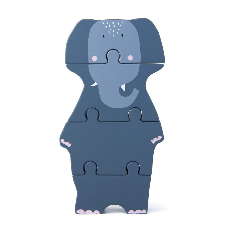 Slika za Trixie Baby® Drvena slagalica Mrs. Elephant 