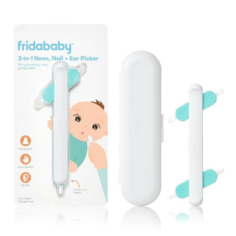 Slika za Fridababy® 3u1 pomagala za čišćenje nosa, ušiju i noktiju