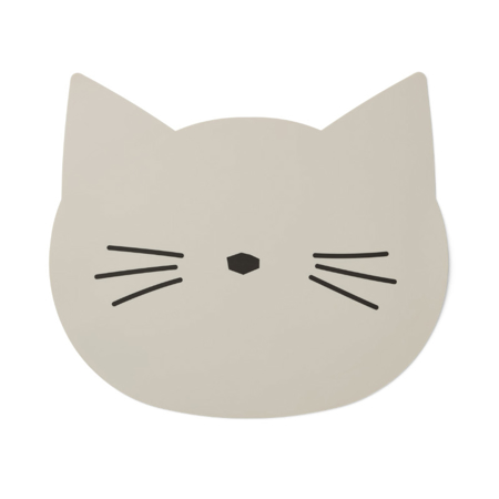 Slika za  Liewood® Silikonska podloga za hranjenje Aura Cat Sandy