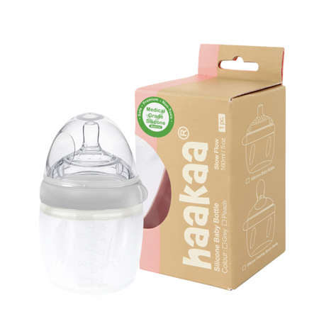 Haakaa® Silicone Baby Bottle 160ml Generation 3