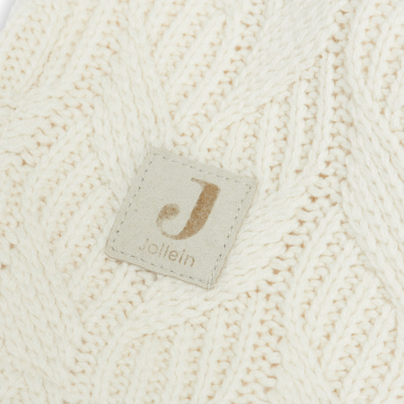 Slika za Jollein® Navlaka za podlogu za previjanje Spring Knit Ivory 75x85