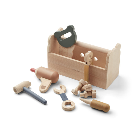 Slika za  Liewood® Drvena kutija s alatom Luigi Multi Mix