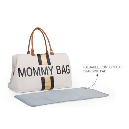 Slika za Childhome® Torba za previjanje Mommy Bag Big Canvas Black/Gold
