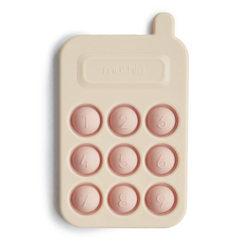 Slika za  Mushie® Didaktičke igračke od silikona Telefon Blush