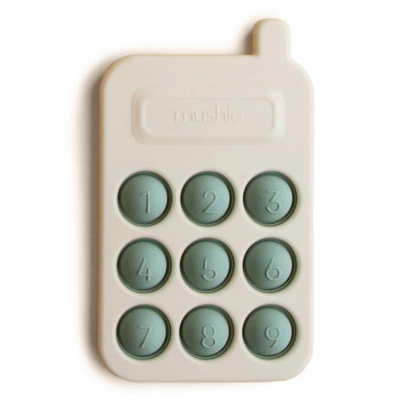 Slika za  Mushie® Didaktičke igračke od silikona Telefon Cambridge Blue