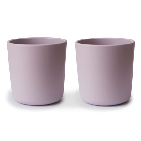 Slika za Mushie® Set dvi šalice Soft Lilac