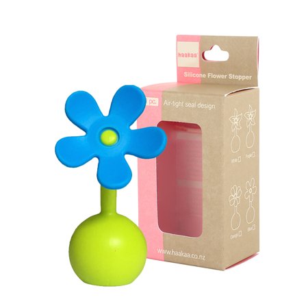 Slika za Haakaa® Silikonski poklopac Blue cvijet