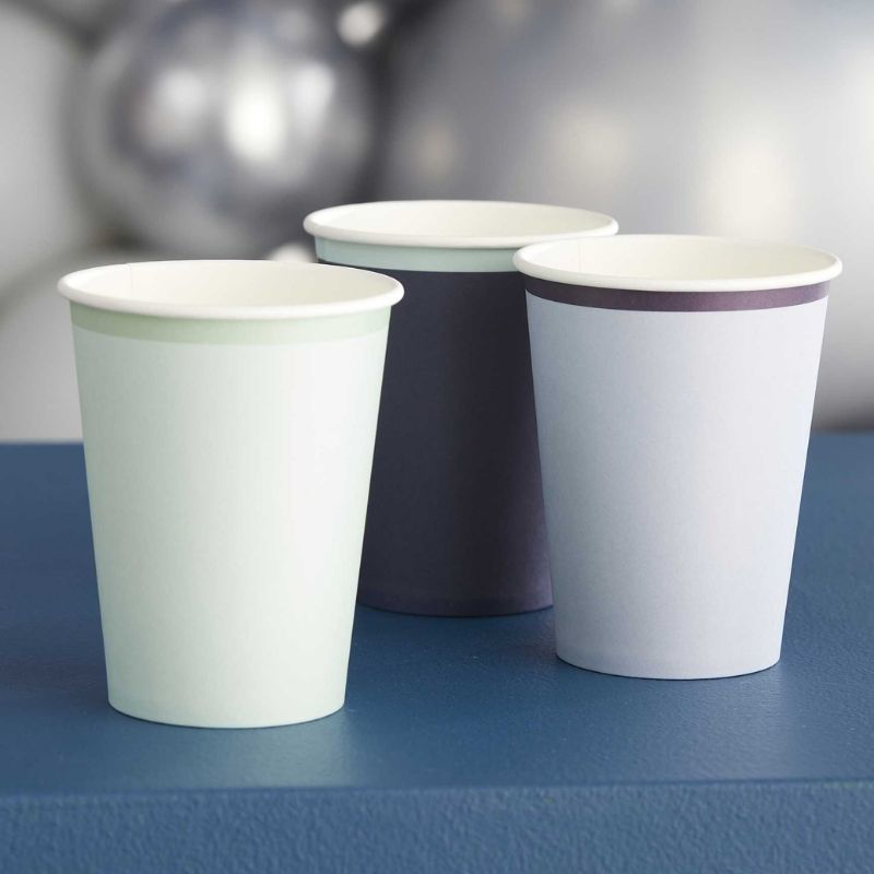 Slika za Ginger Ray® Papirnate čašice Navy, Blue&Mint 8 kom