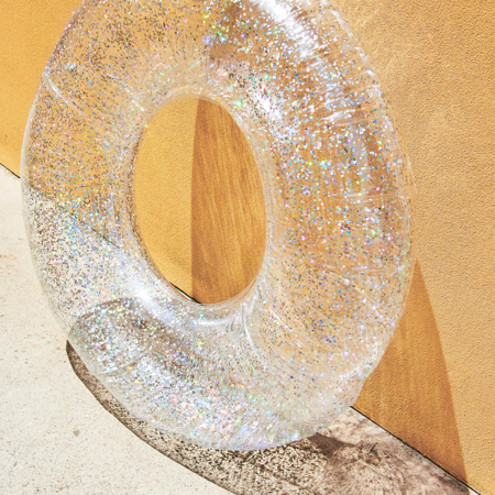 Slika za SunnyLife® Kolut za more  Pool Ring Glitter