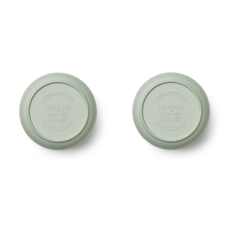 Liewood® Komplet 2 čašice od BIO plastike Stine Rabbit Dusty Mint