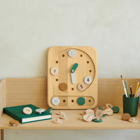 Slika za  Liewood® Drvena didaktička igračka Clock Yelena Rose Multi Mix 