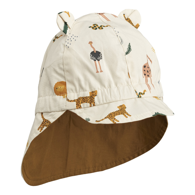 Slika za Liewood® Obostrani šeširić s UV zaštitom Gorm Safari Sandy Mix