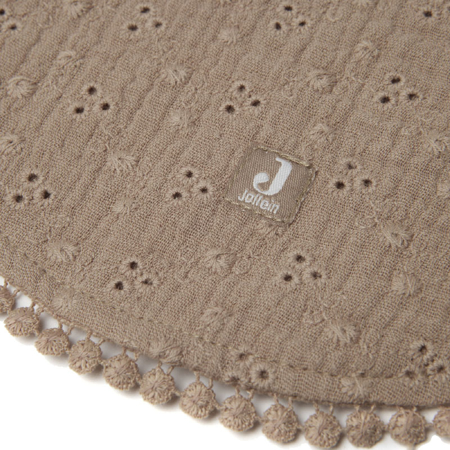 Slika za Jollein® Pamučni podbradnjak Embroidery Biscuit