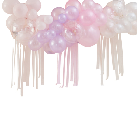Ginger Ray® Luk od balona Pastel, Pearl & Ivory