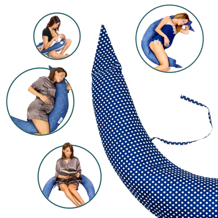 Slika za Koala Babycare® Jastuk za trudnice Hug Comfy Blue