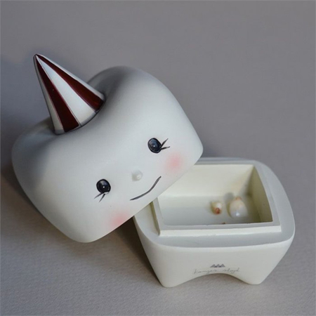 Slika za Konges Sløjd® Kutijica za pohranjivanje Tooth Box Blush