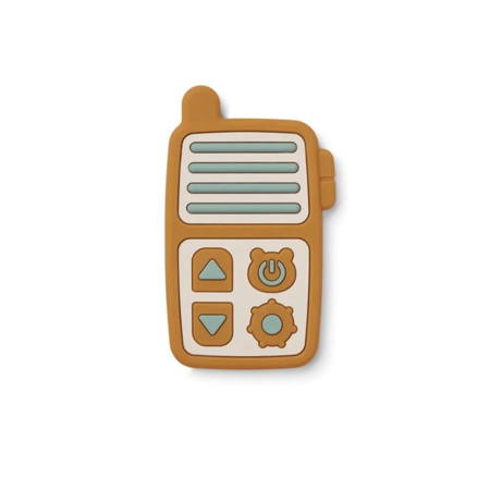 Slika za Liewood® Didaktička igračka od silikona Walkie Talkie Golden Caramel Multi Mix