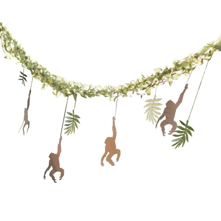 Ginger Ray® Viseća dekoracija Monkey & Leaf Jungle