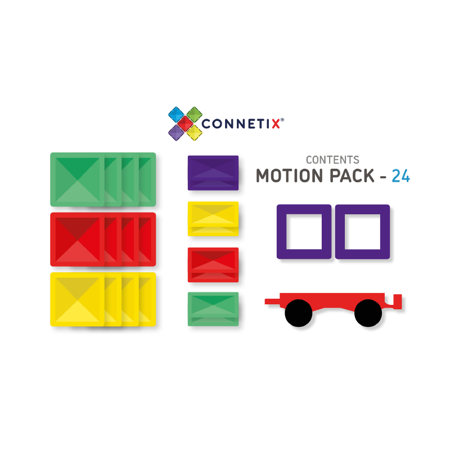 Slika za Connetix® Magnetne pločice Motion Pack 24-dijelni