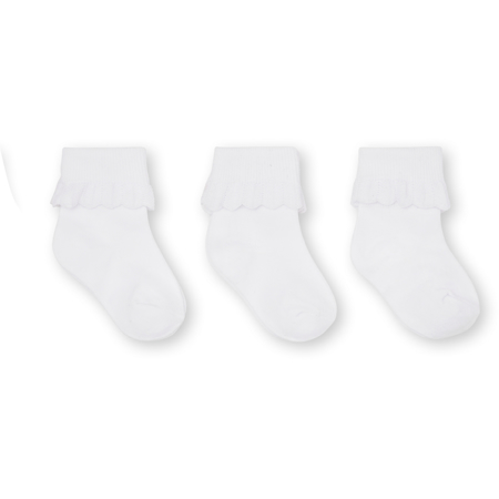 Konges Sløjd® Dječje čarape 3 kom Optic White