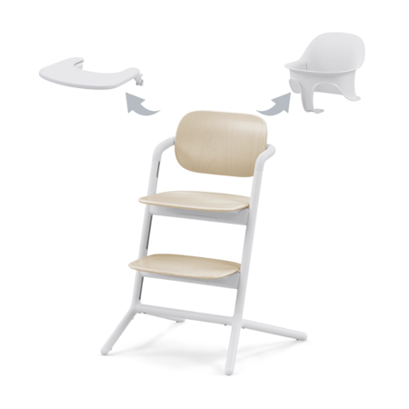 Slika za Cybex® Dječja stolica za hranjenje Lemo 3u1 – Sand White