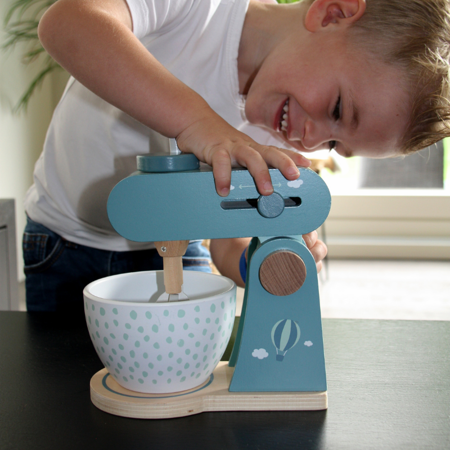 Slika za  Label Label® Drveni kuhinjski robot Blue  