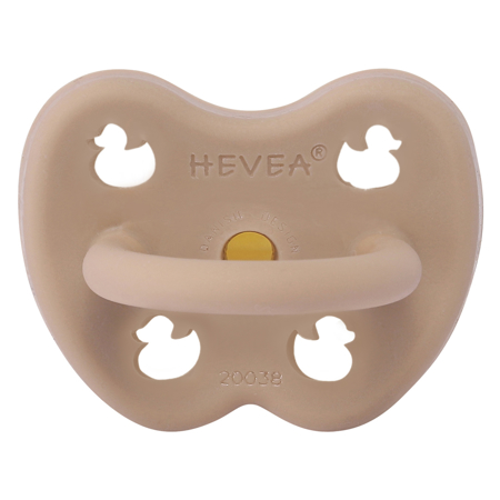 Slika za Hevea® Ortodontska duda od kaučuka Colourful (3-36m) Tan Beige