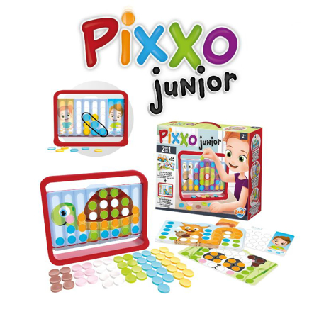 Buki® Igra boja sa žetonima Pixxo Junior 2u1