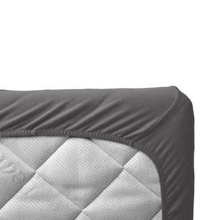 Slika za Leander® Dječja plahta za krevetić Cool Grey 2 komada 120x60 