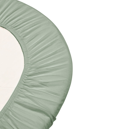 Leander® Dječja plahta za krevetić Sage Green 2 komada 120x60 