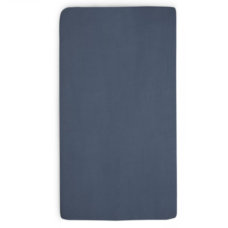 Jollein® Pamučna plahta Jeans Blue 120x60