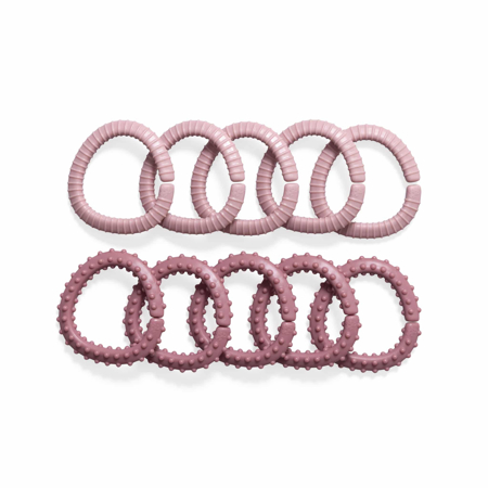 Slika za Sebra® Set 10 svestranih obruča Blossom Pink