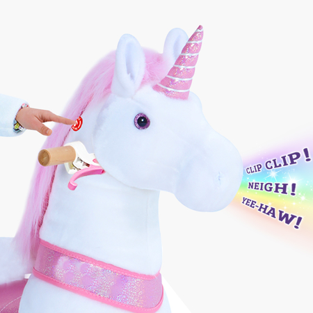 PonyCycle® Pony na kotačima - Pink Unicorn (3-5G) 