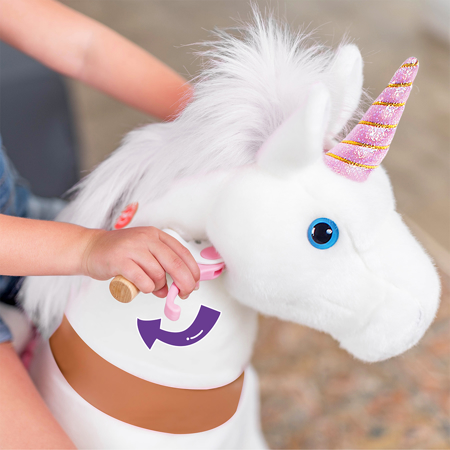 Slika za PonyCycle® Pony na kotačima- White Unicorn (4-8G)