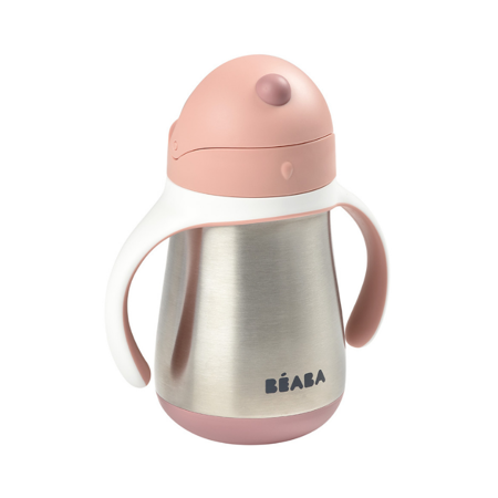 Beaba® Termo bočica sa slamkicom 250ml Old Pink