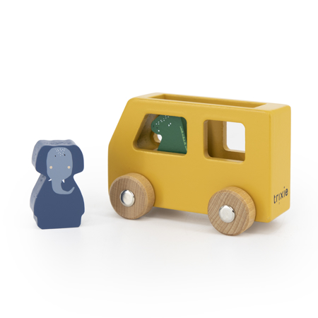 Slika za Trixie Baby® Set 3 drvena automobila s životinjicama